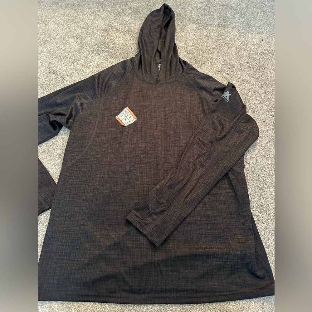 ZeroXposur Men’s Black Sun Protection Hoodie Size XL NWOT - Picture 4 of 9